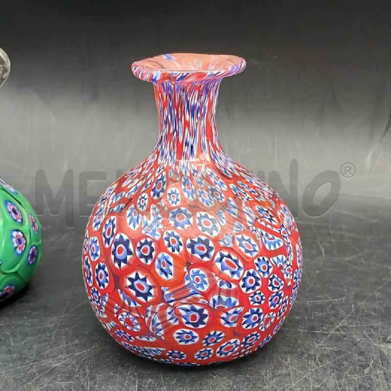 COPPIA VASETTI MURRINE | Mercatino dell'Usato Roma garbatella 3