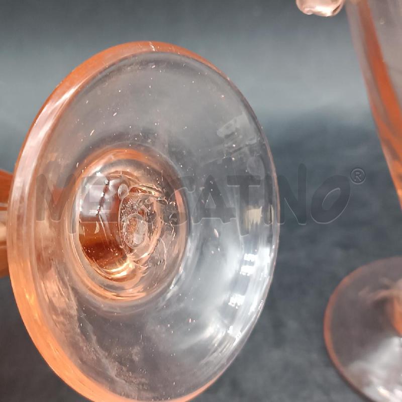 COPPIA VASO VETRO SOFFIATO  | Mercatino dell'Usato Roma garbatella 4