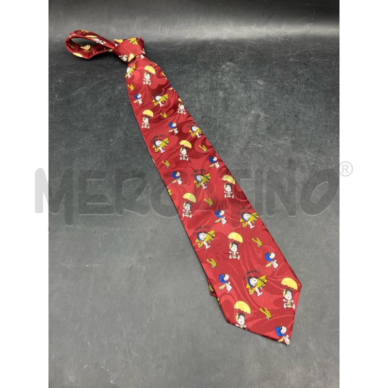 CRAVATTA GOLD CITY ROSSO  | Mercatino dell'Usato Roma garbatella 1