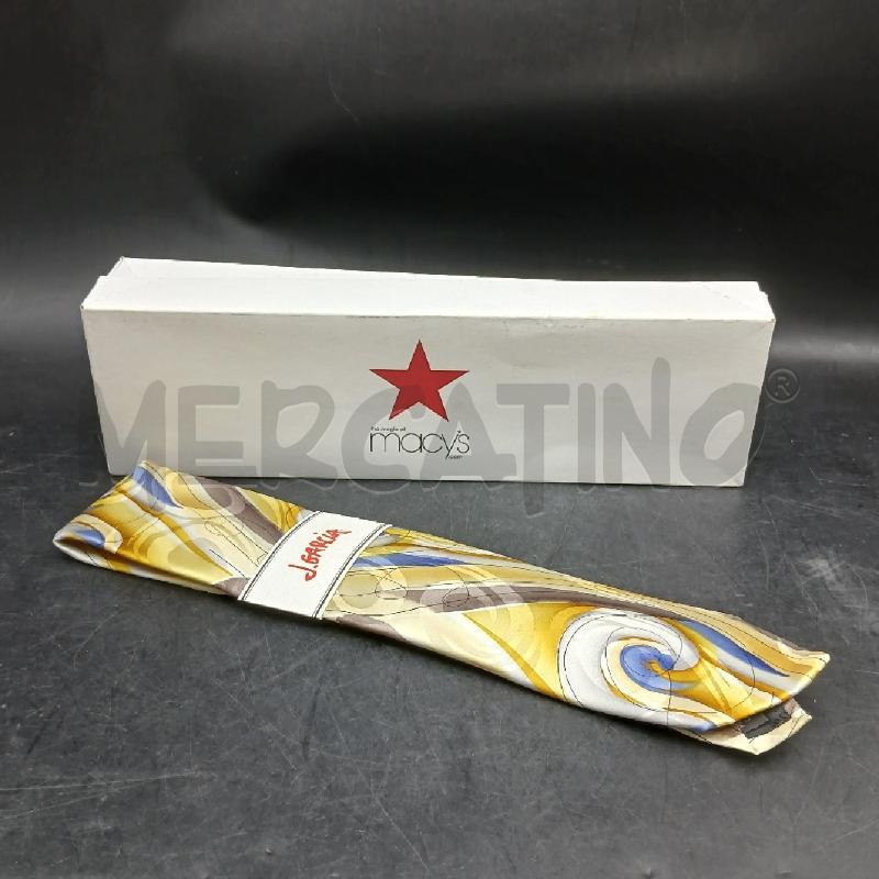 CRAVATTA J.GARCIA GIALLO  | Mercatino dell'Usato Roma garbatella 1