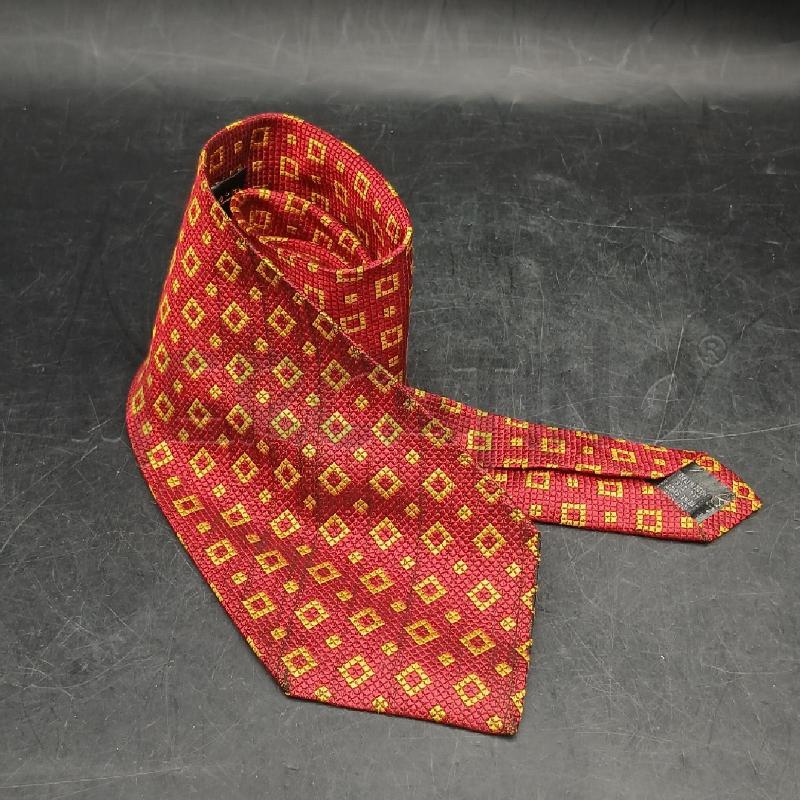 CRAVATTA OLIVER ROSSO E GIALLO  | Mercatino dell'Usato Roma garbatella 1