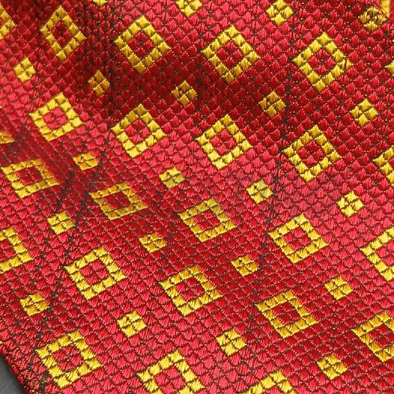 CRAVATTA OLIVER ROSSO E GIALLO  | Mercatino dell'Usato Roma garbatella 2