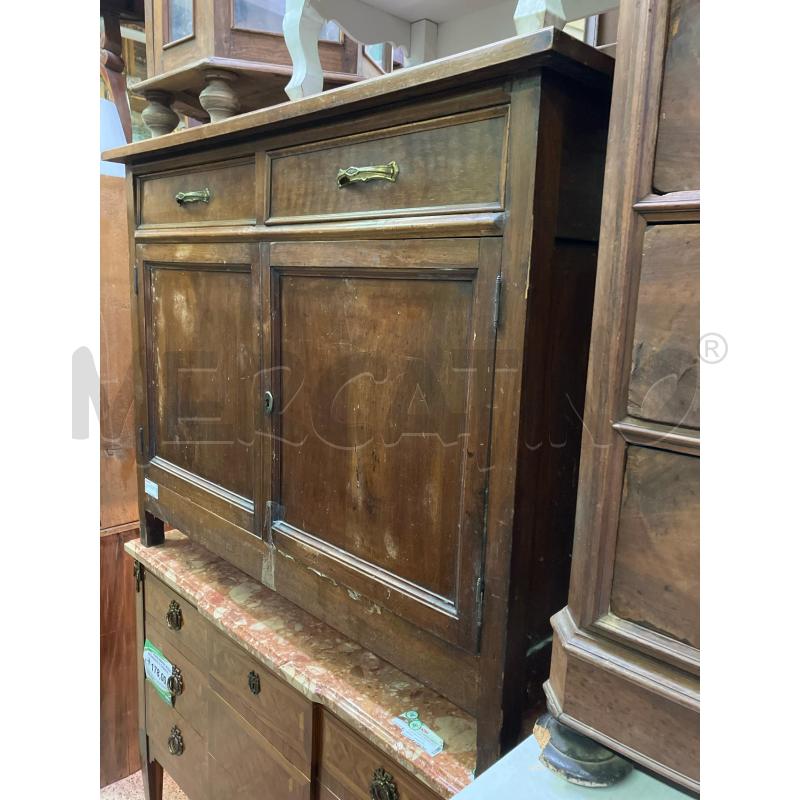 CREDENZA 2CASSETTI 2ANTE | Mercatino dell'Usato Roma garbatella 3