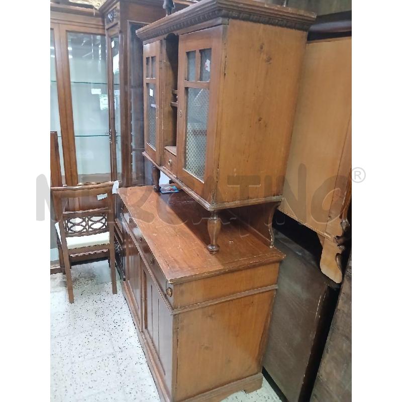 CREDENZA DUE CORPI | Mercatino dell'Usato Roma garbatella 4
