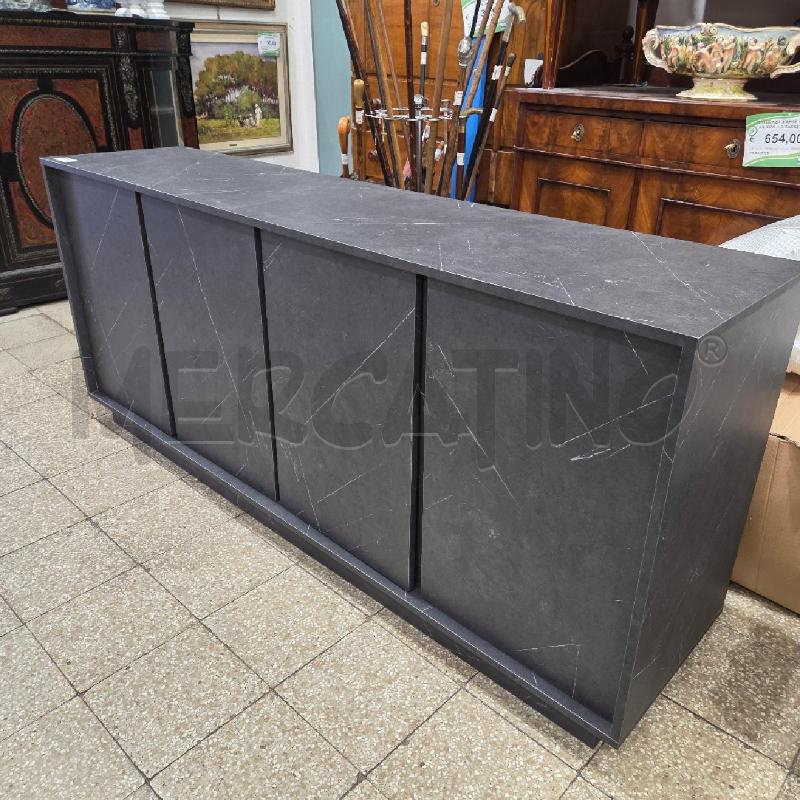CREDENZA MARMORIZZATA 4/S | Mercatino dell'Usato Roma garbatella 1