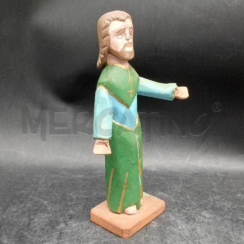 CRISTO LEGNO DA RIV V ROSSO VERDE | Mercatino dell'Usato Roma garbatella 3