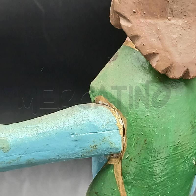 CRISTO LEGNO DA RIV V ROSSO VERDE | Mercatino dell'Usato Roma garbatella 4