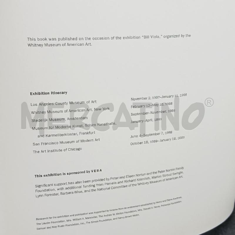 DAVID ROSS BILL VIOLA | Mercatino dell'Usato Roma garbatella 4