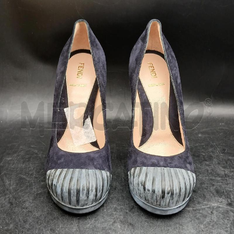 DECOLLETE FENDI BLU  | Mercatino dell'Usato Roma garbatella 2