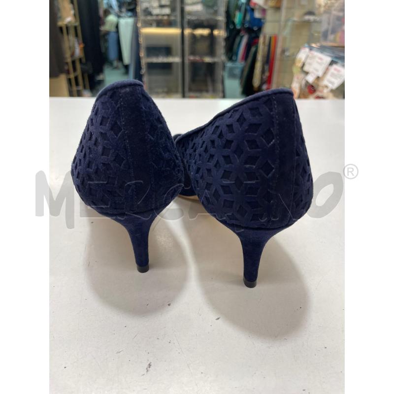 DECOLLETE GIORGIO ARMANI VELO RETE BLU  | Mercatino dell'Usato Roma garbatella 3
