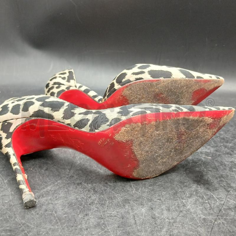 DECOLLETE LOUBOUTIN MACULATO  | Mercatino dell'Usato Roma garbatella 5