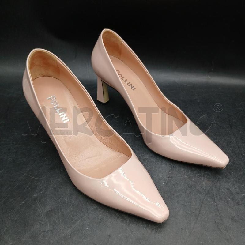 DECOLLETE POLLINI VERNICE ROSA  | Mercatino dell'Usato Roma garbatella 1