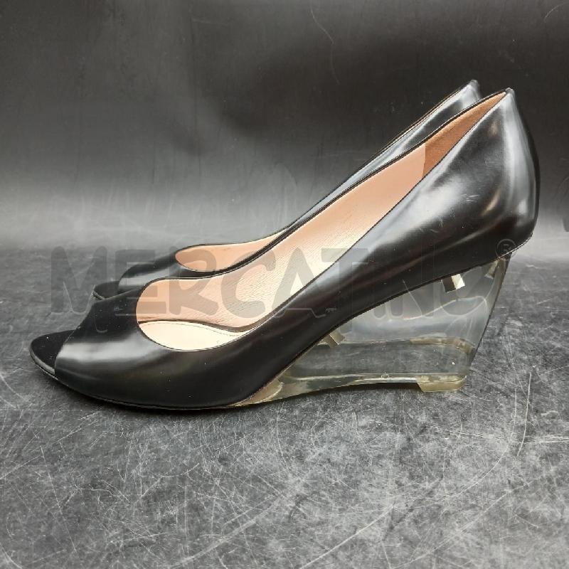 DECOLLETE PRADA NERO OPEN TOE | Mercatino dell'Usato Roma garbatella 3