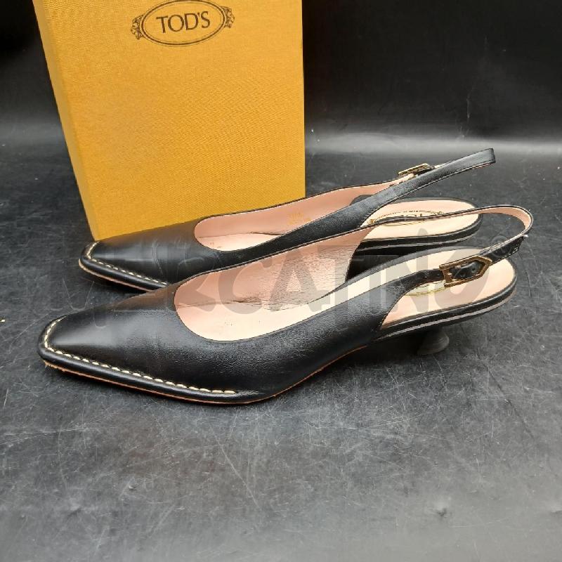 DECOLLETE TODS NERO  | Mercatino dell'Usato Roma garbatella 3