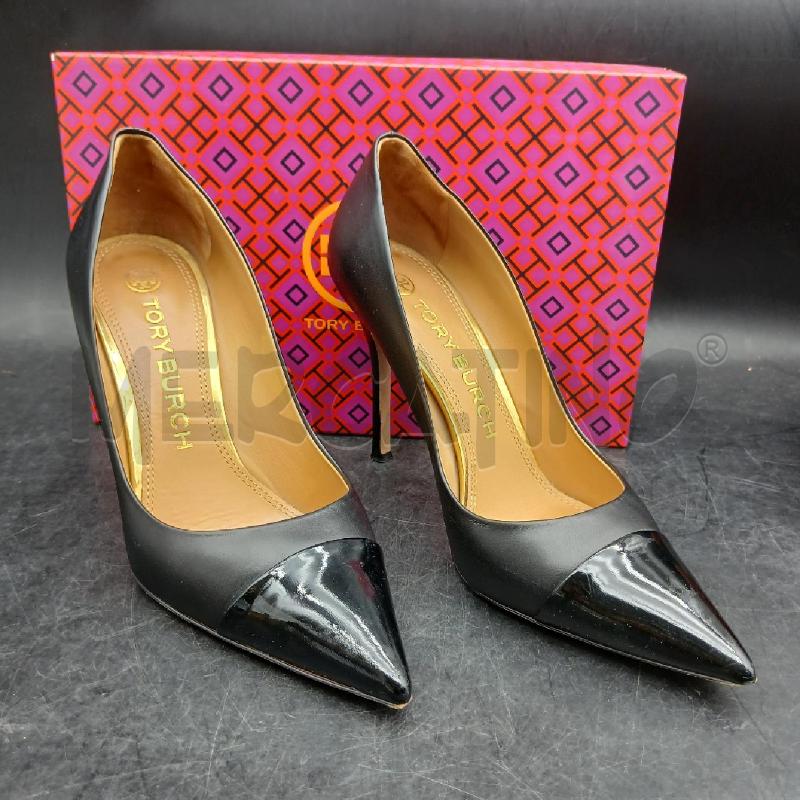 DECOLLETE TORY BURCH NERO P/LUCIDO  | Mercatino dell'Usato Roma garbatella 1