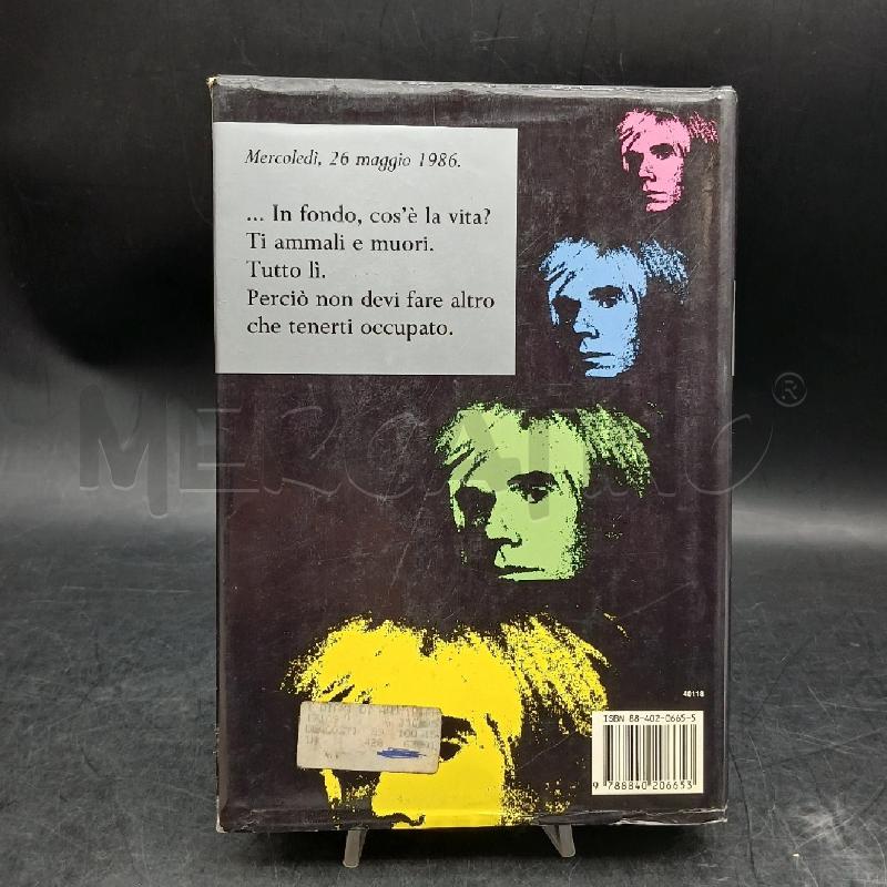 DIARI DI ANDY WARHOL PAT HACKETT  | Mercatino dell'Usato Roma garbatella 3
