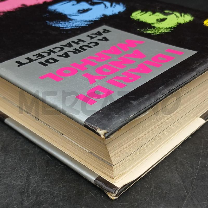 DIARI DI ANDY WARHOL PAT HACKETT  | Mercatino dell'Usato Roma garbatella 4