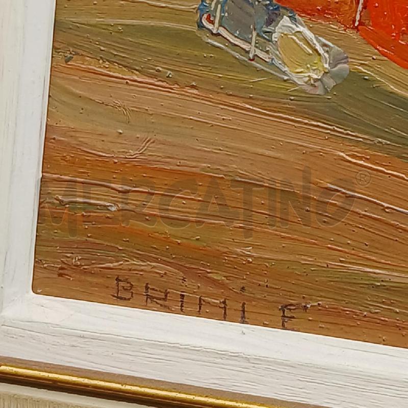 DIPINTO BARCHE ERCOLE BRINI | Mercatino dell'Usato Roma garbatella 2