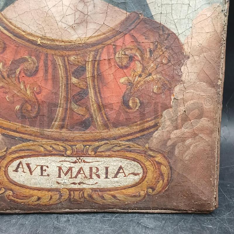 DIPINTO MADONNA CON CORONA AVE MARINA | Mercatino dell'Usato Roma garbatella 3