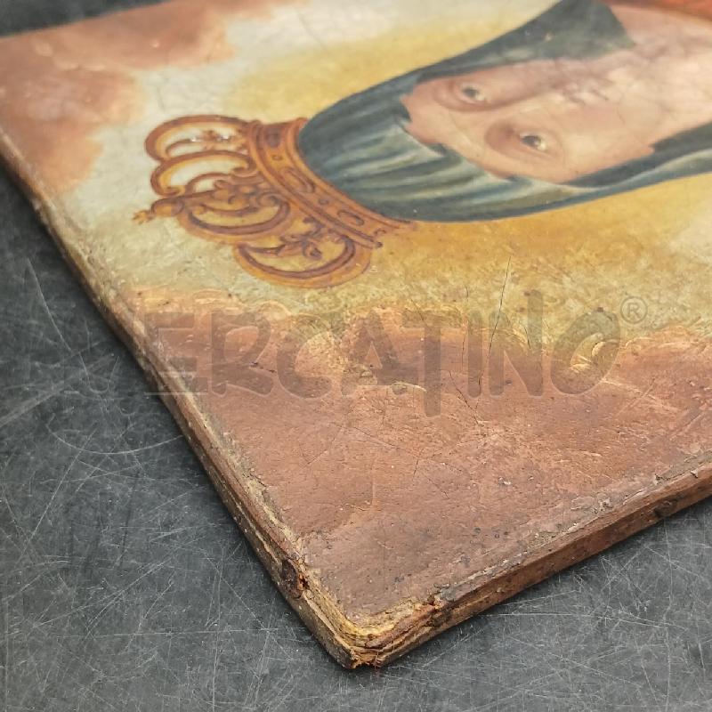 DIPINTO MADONNA CON CORONA AVE MARINA | Mercatino dell'Usato Roma garbatella 5
