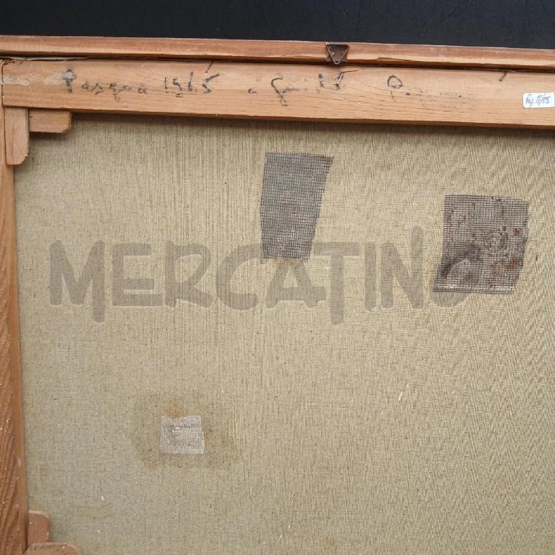 DIPINTO TAVOLA FIASCO | Mercatino dell'Usato Roma garbatella 4