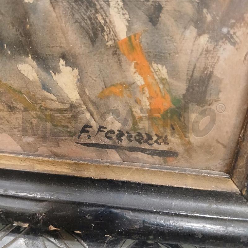 DIPINTO VOLTO MANZIANA F/F.FERRAZZI | Mercatino dell'Usato Roma garbatella 3