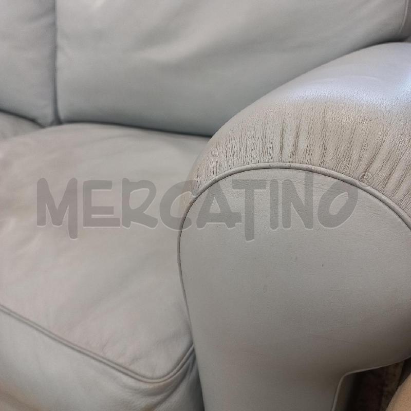 DIVANO POLTRONA FRAU AZZURRO 2P | Mercatino dell'Usato Roma garbatella 3