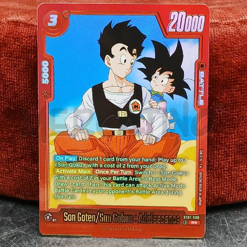 DRAGONBALL FUSION SON GOTEN ST01 ALT RARE  | Mercatino dell'Usato Roma garbatella 1