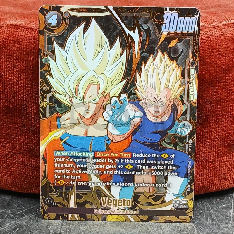 DRAGONBALL FUSION VEGETA ST01 ALT RARE  | Mercatino dell'Usato Roma garbatella 1