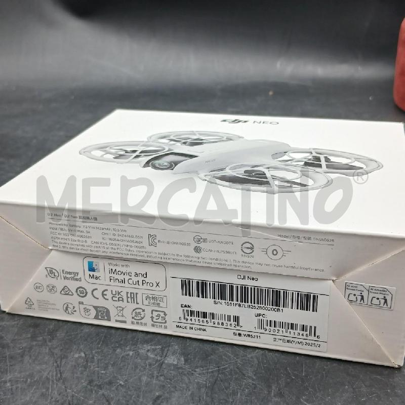 DRONE DJI NEO  | Mercatino dell'Usato Roma garbatella 4