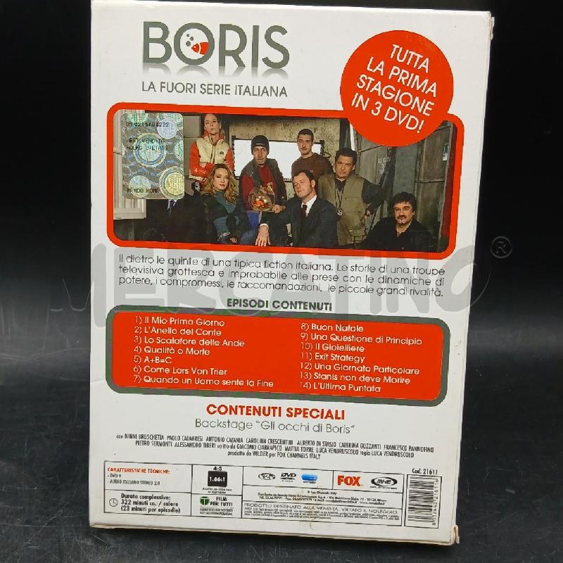 DVD BORIS LA SERIE | Mercatino dell'Usato Roma garbatella 3