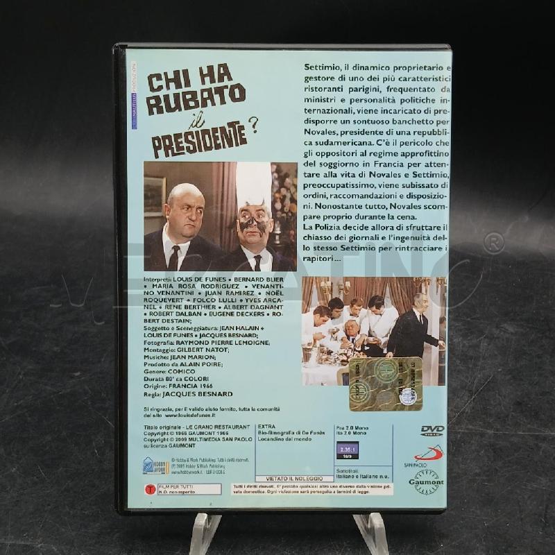 DVD CHI HA RUBATO IL PRESIDENTE? | Mercatino dell'Usato Roma garbatella 2
