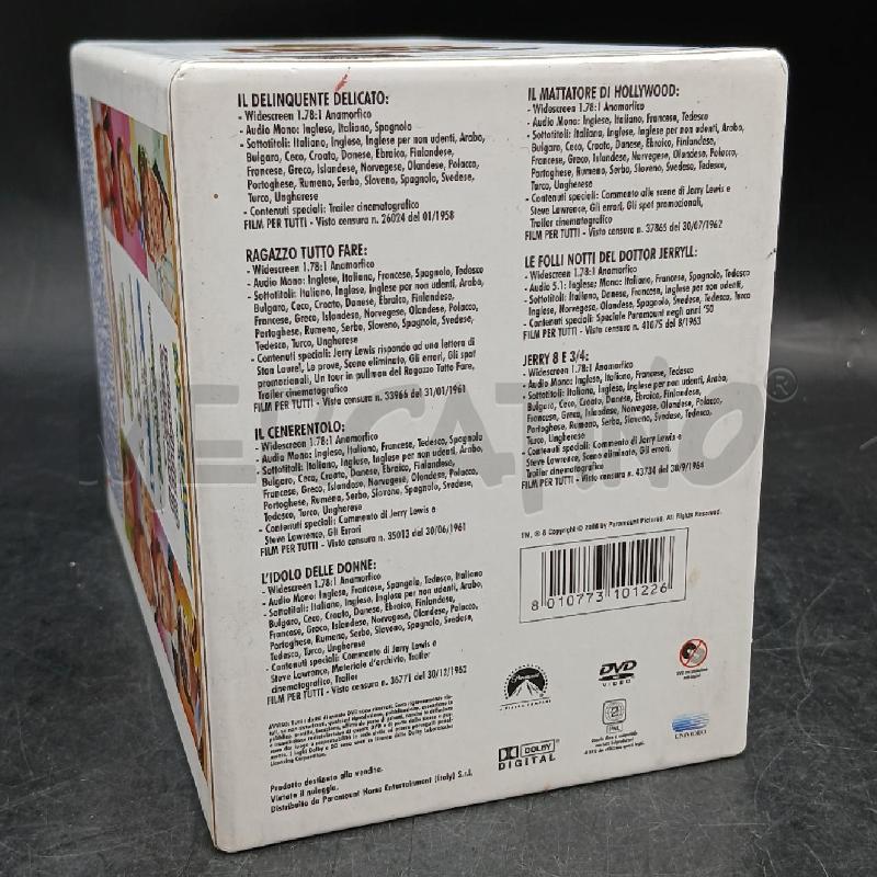 DVD COFANETTO JERRY LEWIS  | Mercatino dell'Usato Roma garbatella 5
