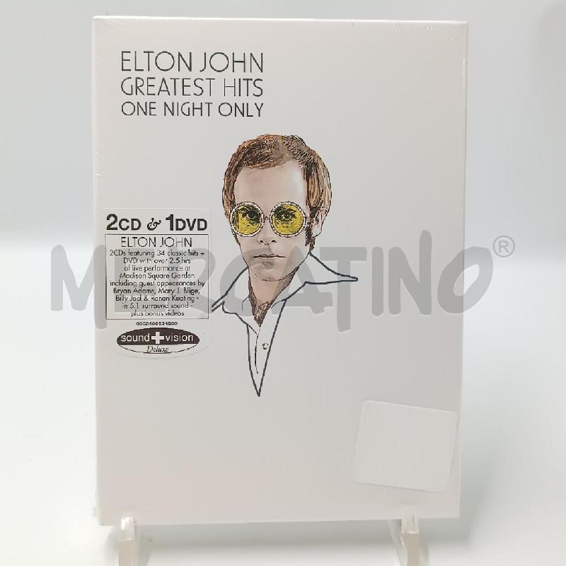 DVD COF ELTON JHON GREATEST HITS ONE NIGHT ONLY | Mercatino dell'Usato Roma garbatella 1