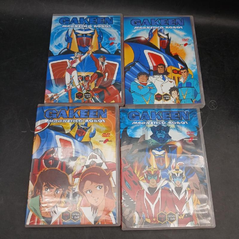 DVD GAKEEN MAGNETICO ROBOT 1-4 | Mercatino dell'Usato Roma garbatella 1