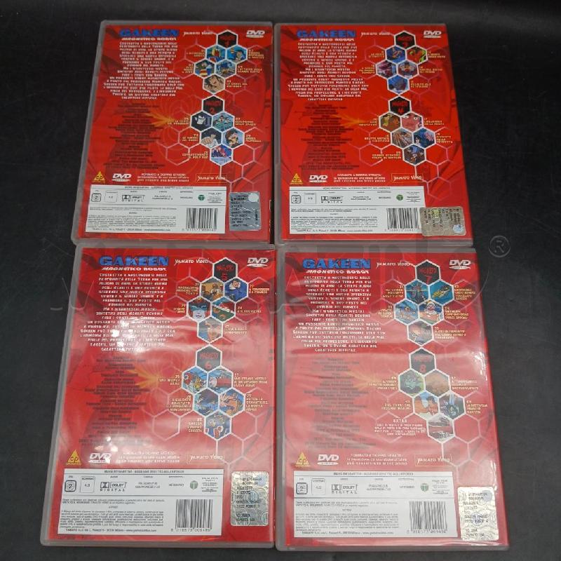 DVD GAKEEN MAGNETICO ROBOT 1-4 | Mercatino dell'Usato Roma garbatella 2