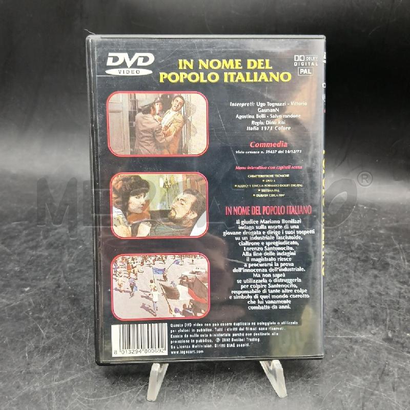 DVD IN NOME DEL POPOLO ITALIANO | Mercatino dell'Usato Roma garbatella 2
