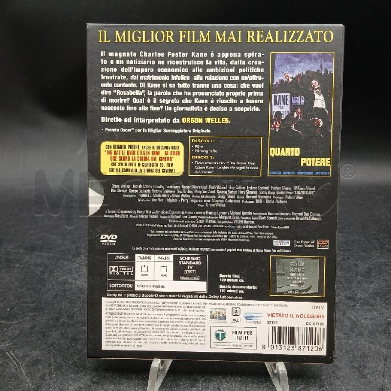 DVD QUARTO POTERE  | Mercatino dell'Usato Roma garbatella 3