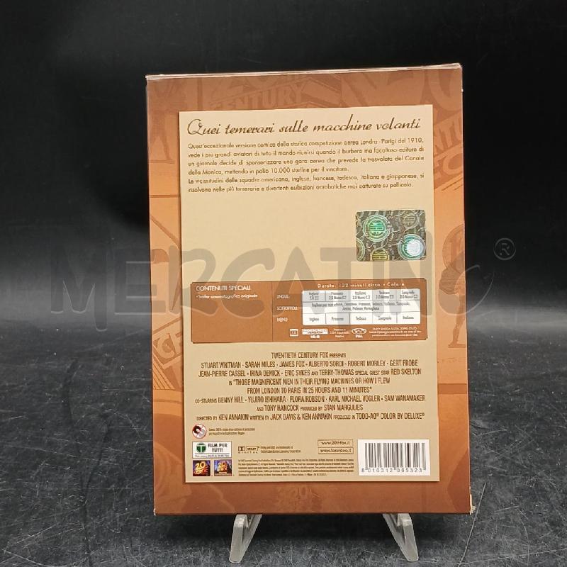 DVD QUEI TEMERARI SULLE MACCHINE VOLANTI | Mercatino dell'Usato Roma garbatella 2