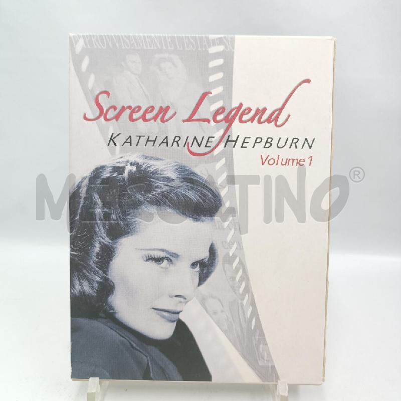 DVD SCREEN LEGEND - KATHARINE HEPBURN VOLUME 01 | Mercatino dell'Usato Roma garbatella 2