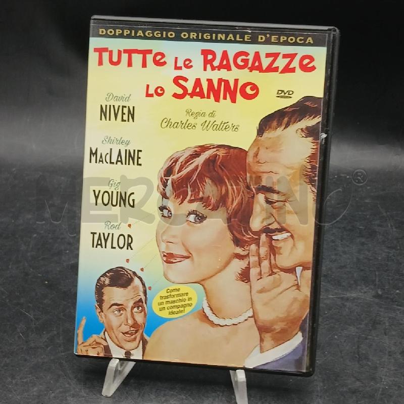 DVD TUTTE LE RAGAZZE LO SANNO | Mercatino dell'Usato Roma garbatella 1