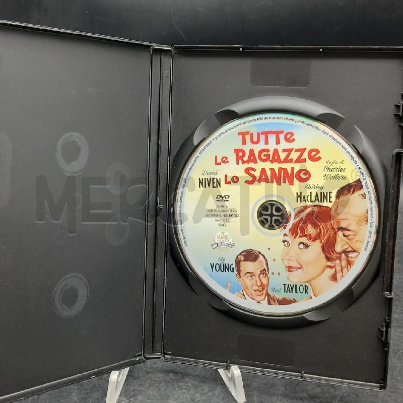 DVD TUTTE LE RAGAZZE LO SANNO | Mercatino dell'Usato Roma garbatella 3