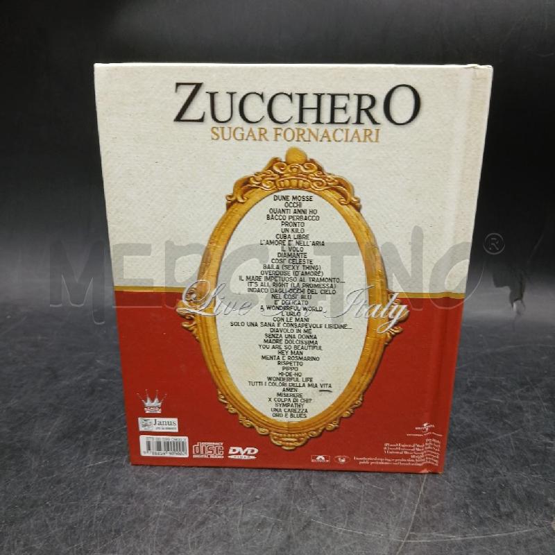 DVD ZUCCHERO LIVE IN ITALY | Mercatino dell'Usato Roma garbatella 2
