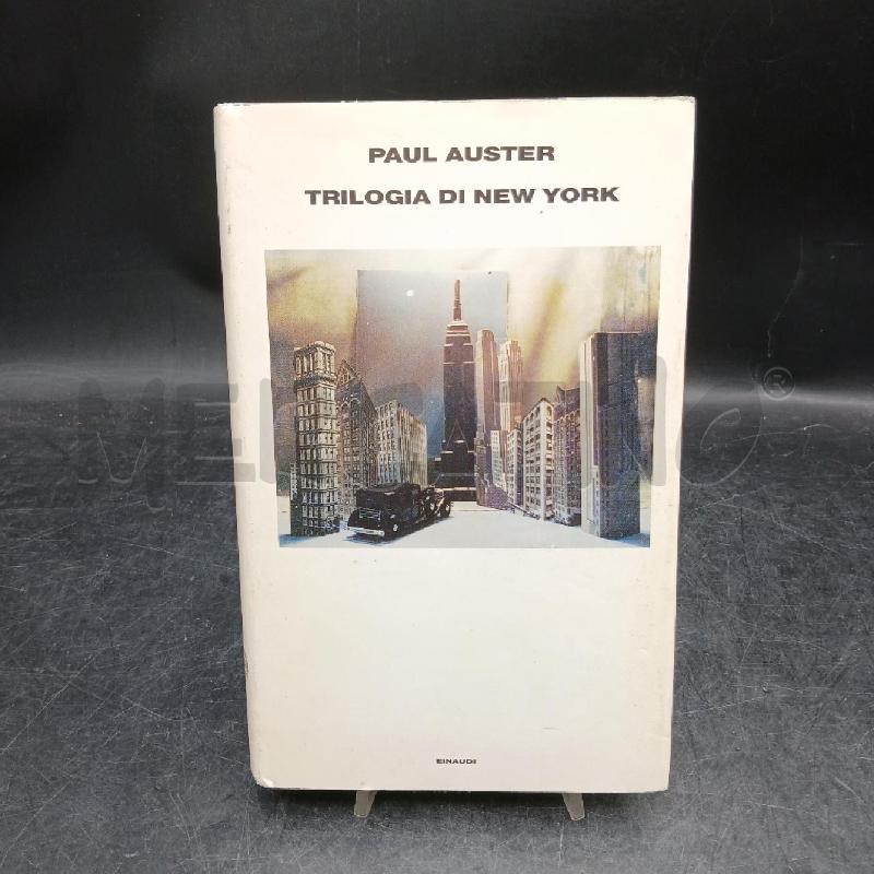 EINAUDIN AUSTER TRILOGIA DI NEW YORK PRIMA ED | Mercatino dell'Usato Roma garbatella 1
