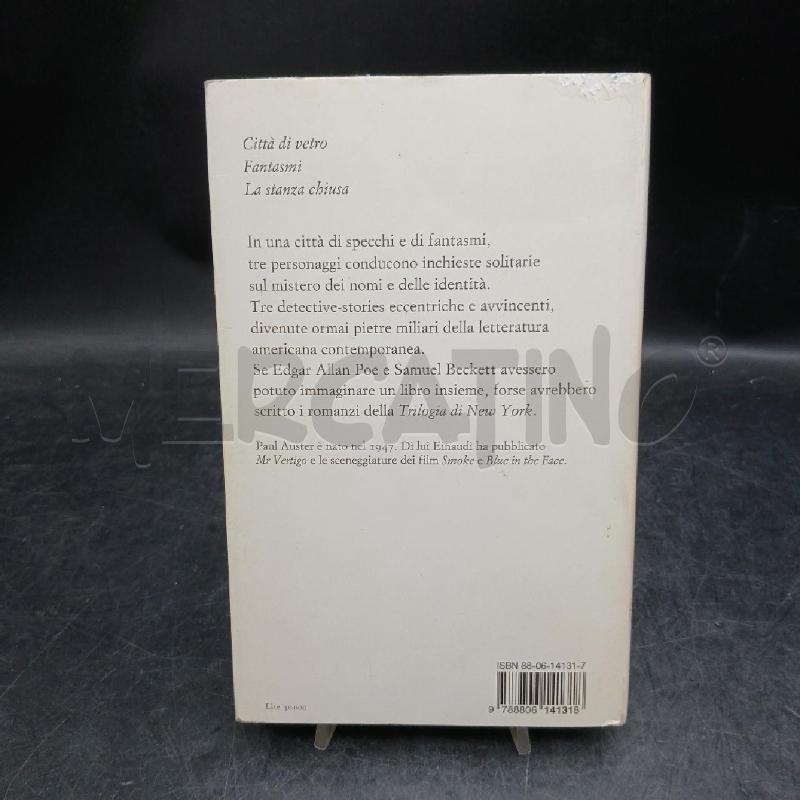 EINAUDIN AUSTER TRILOGIA DI NEW YORK PRIMA ED | Mercatino dell'Usato Roma garbatella 2