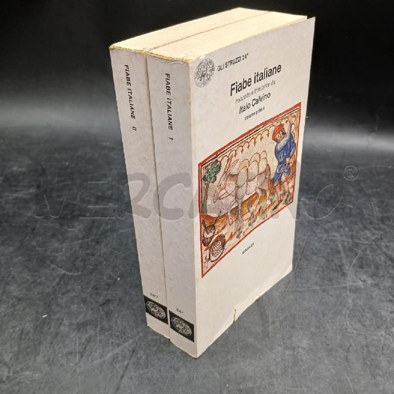 EINAUDI CALVINO FIABE ITALIANE VOL 1 2 | Mercatino dell'Usato Roma garbatella 1