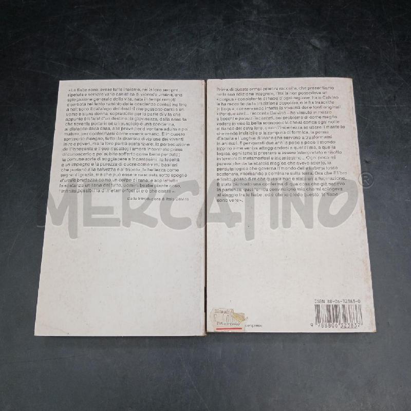 EINAUDI CALVINO FIABE ITALIANE VOL 1 2 | Mercatino dell'Usato Roma garbatella 3
