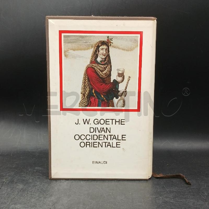 EINAUDI GOETHE DIVANO OCCIDENTALE ORIENTALE | Mercatino dell'Usato Roma garbatella 1