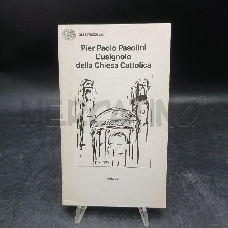 EINAUDI PASOLINI L'USIGNOLO DELLA CHESA CATTOLICA | Mercatino dell'Usato Roma garbatella 1