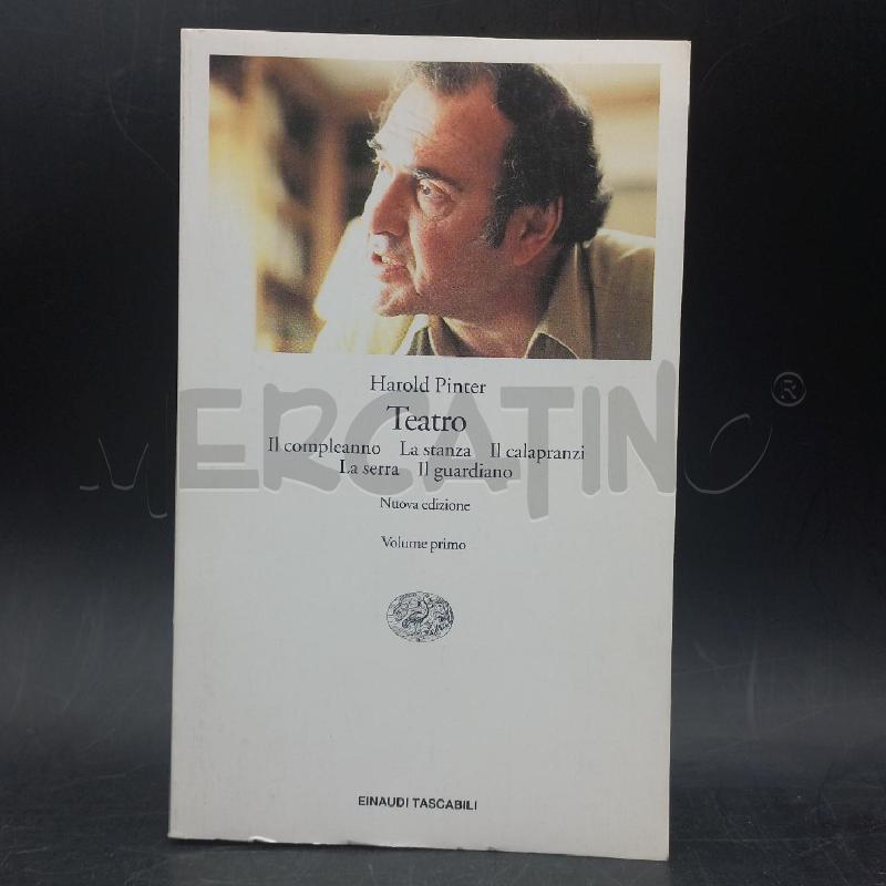 EINAUDI PINTER TEATRO 2 VOLUMI  | Mercatino dell'Usato Roma garbatella 1